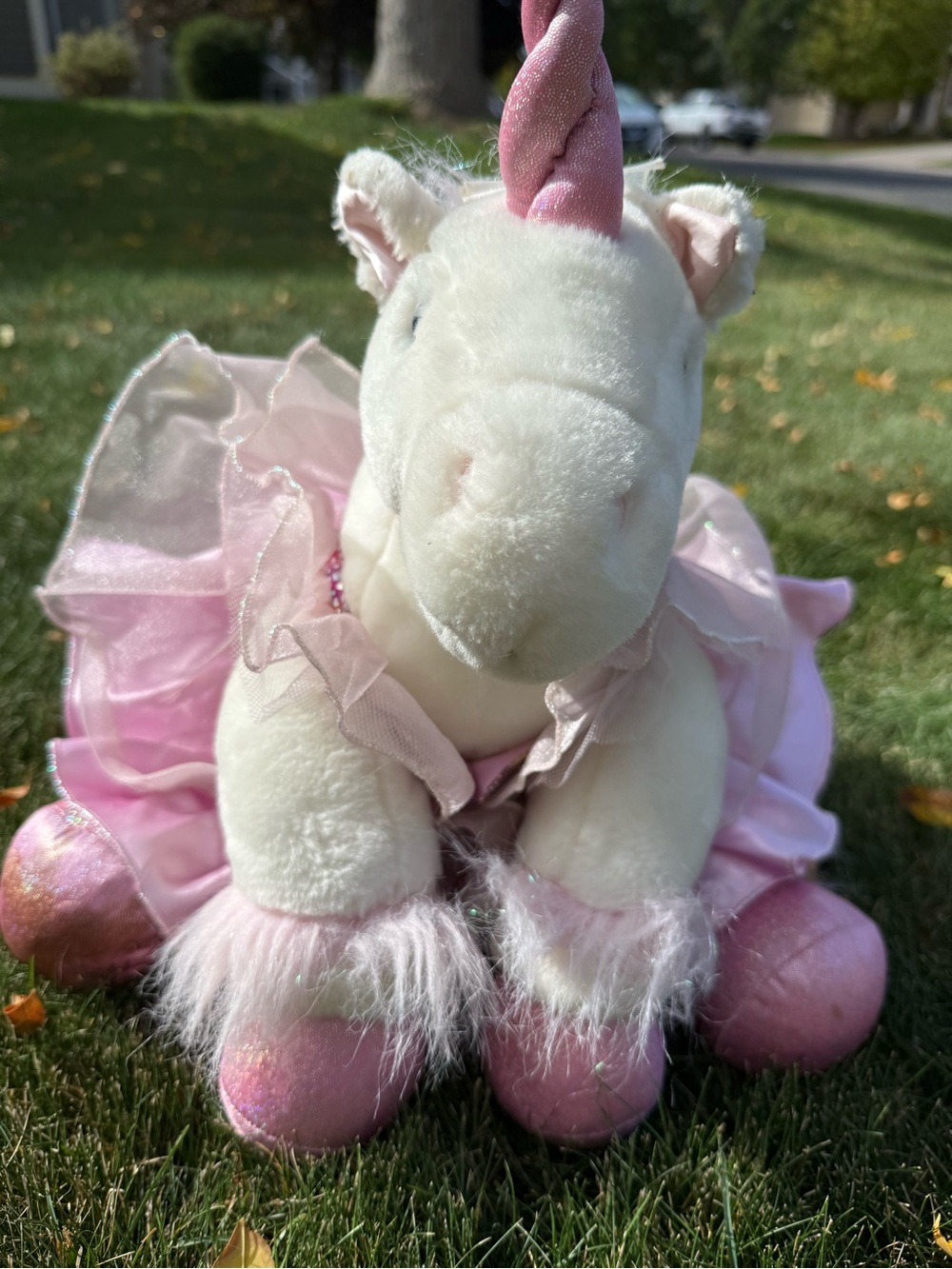 Unicorn build a bear in ballerina costume